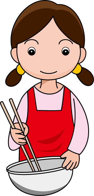 調理17-ボウルと菜箸 イラスト