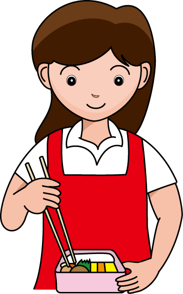 調理28-お弁当 イラスト