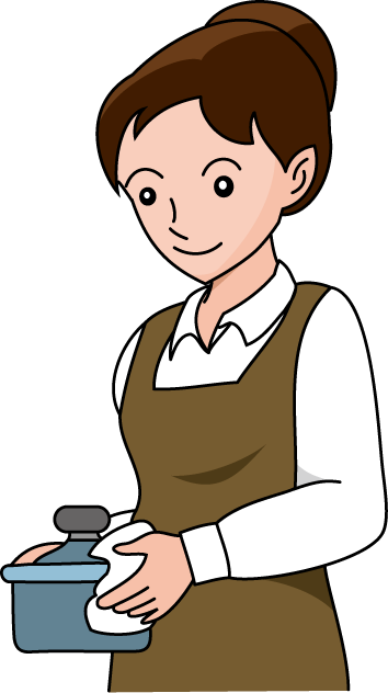 調理29-鍋を運ぶ イラスト