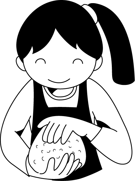 調理20-おにぎり イラスト