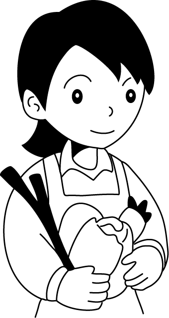 調理23-野菜 イラスト