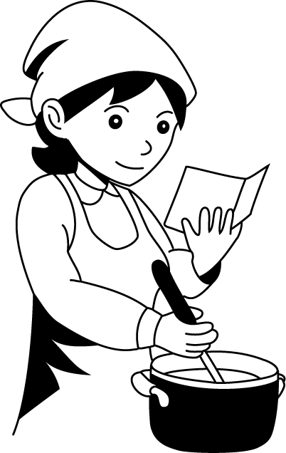 調理27-レシピ イラスト