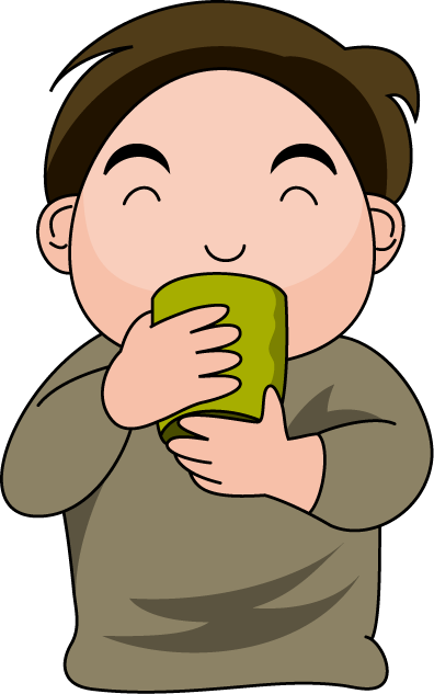 食事25-お茶 イラスト