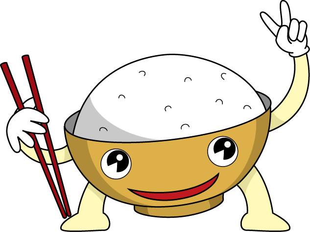 食事30-ご飯 イラスト