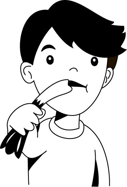 食事19-野菜スティック イラスト