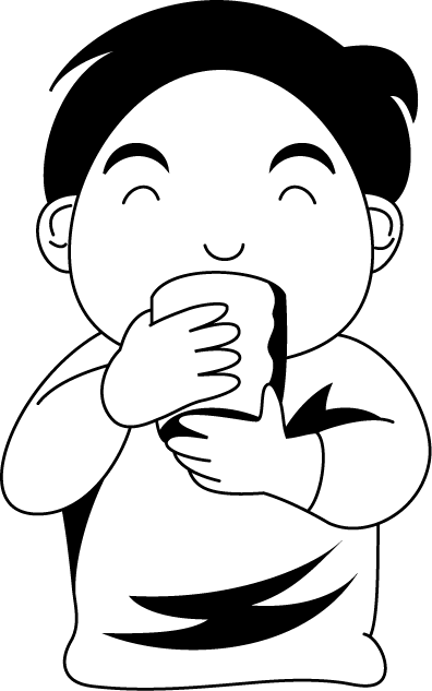 食事25-お茶 イラスト