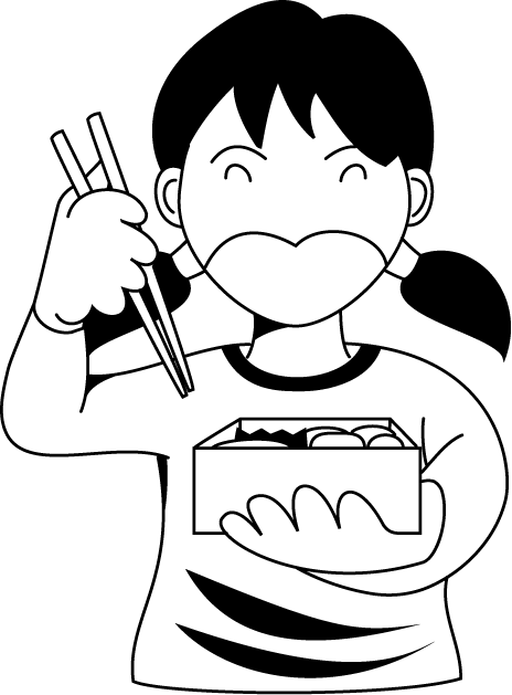 食事29-弁当 イラスト