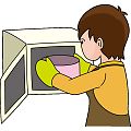 レンジ調理