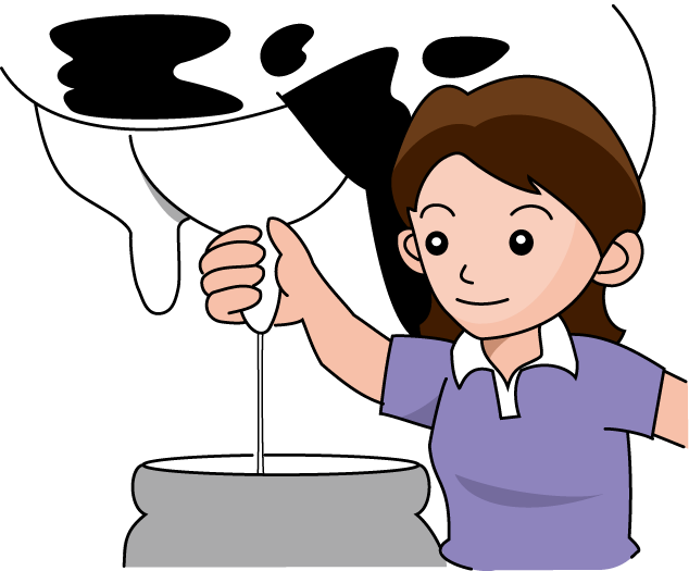 食で働く人13-畜産 イラスト