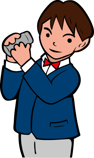 食で働く人25-バーテンダー イラスト