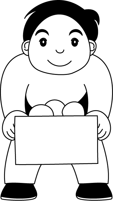 食で働く人10-果物 イラスト