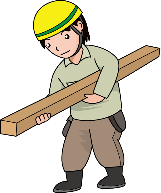 建築11-柱 イラスト