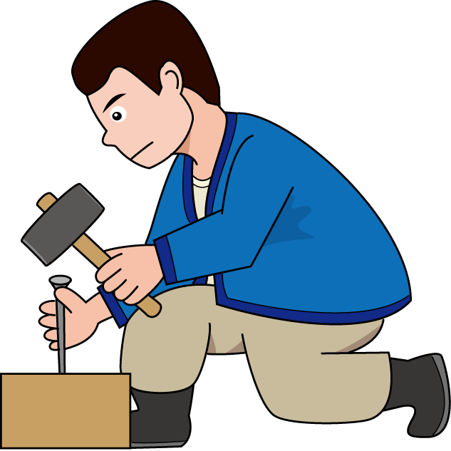 建築14-鑿(ノミ) イラスト