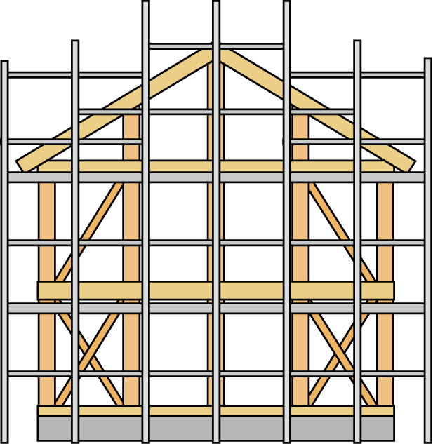 建築26-建築現場 イラスト