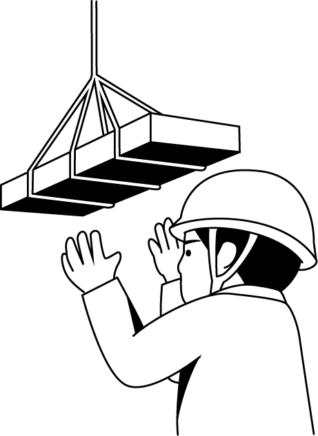 建築18-クレーン イラスト