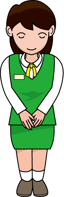 金融機関05-銀行員 イラスト