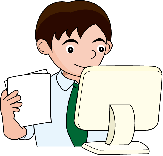 金融機関18-銀行業務 イラスト