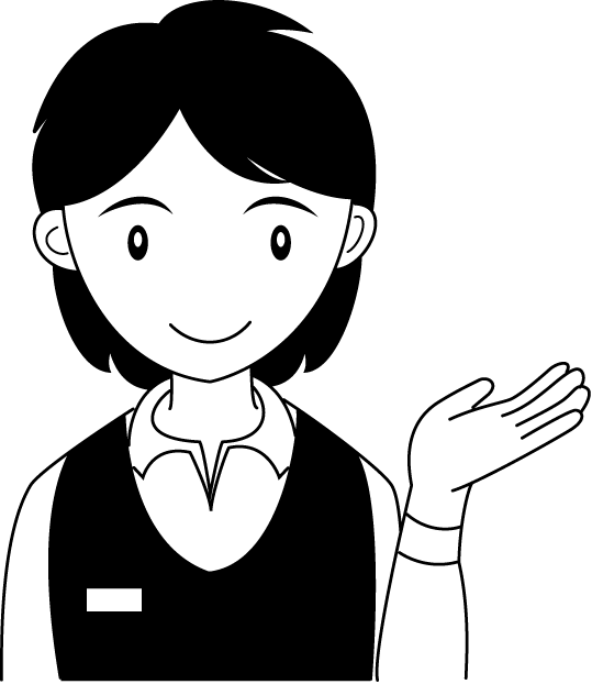 金融機関09-銀行員 イラスト