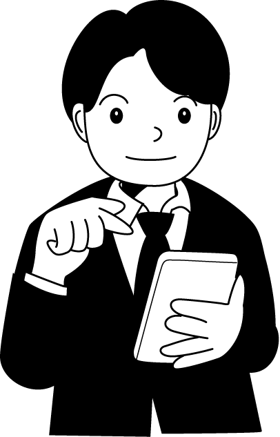 金融機関12-電卓 イラスト