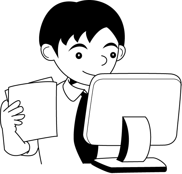 金融機関18-銀行業務 イラスト