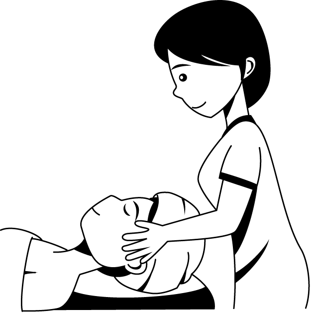美容23-エステ イラスト