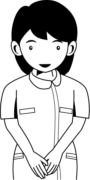 美容27-エステシャン イラスト