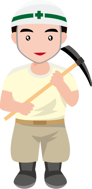 土木工事03-現場作業員 イラスト