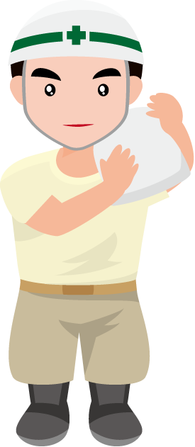 土木工事04-現場作業員 イラスト