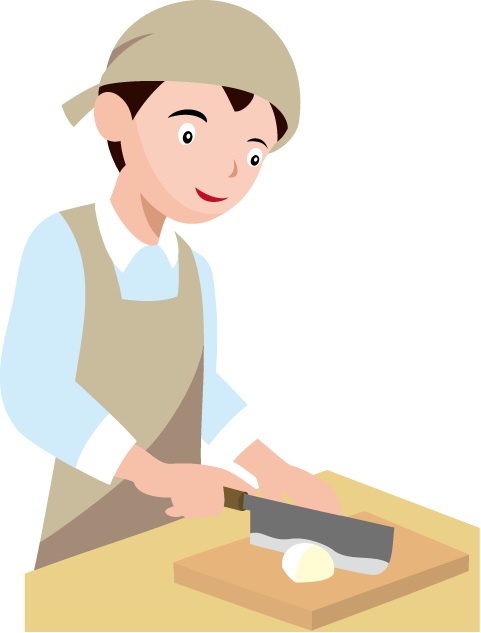 飲食業05-包丁 イラスト