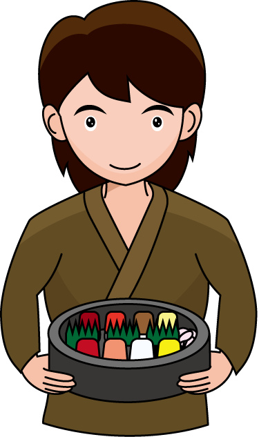 飲食業26-割烹 イラスト