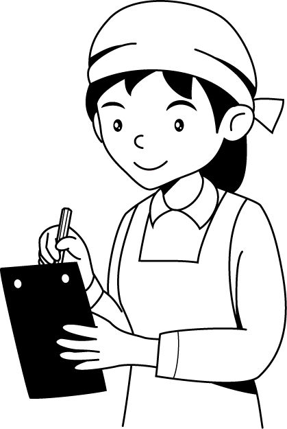 飲食業16-注文 イラスト