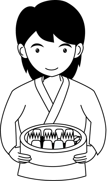 飲食業26-割烹 イラスト