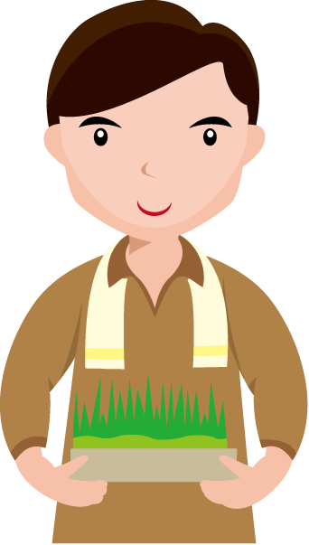 農業04-苗 イラスト