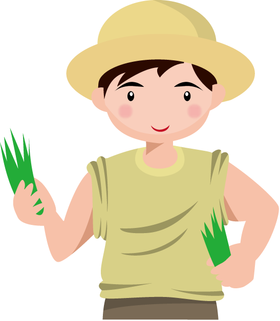 農業05-苗 イラスト
