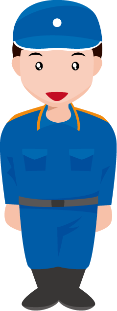 消防01-活動服 イラスト