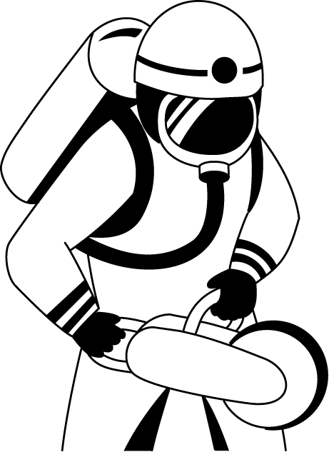 消防14-カッター イラスト