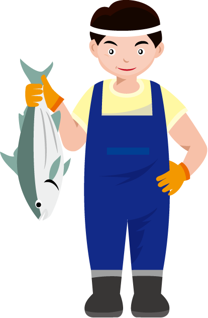 漁業21-カツオ イラスト