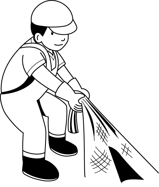 漁業08-地引網 イラスト