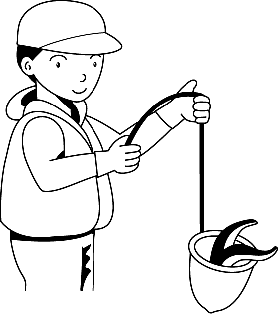 漁業15-タコ壺 イラスト