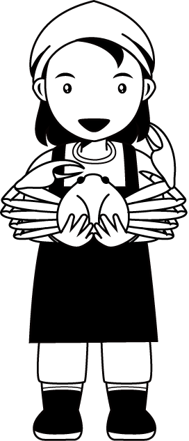 漁業25-カニ イラスト