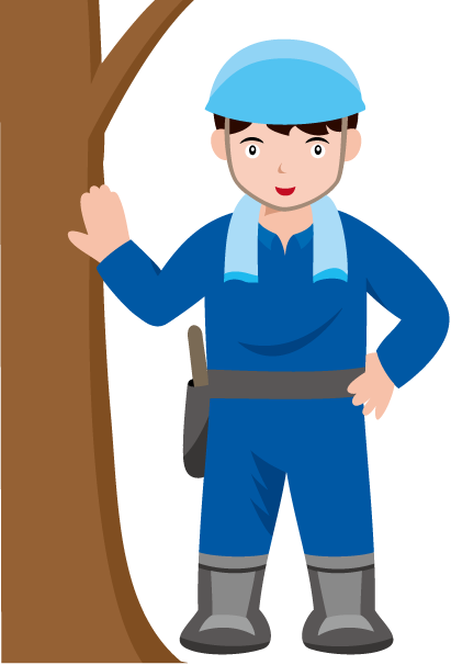 林業01-林業 イラスト