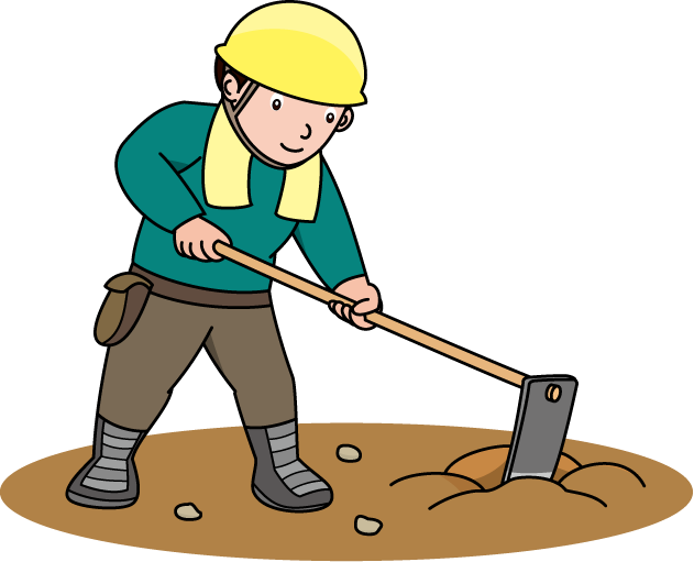 林業03-地ごしらえ イラスト