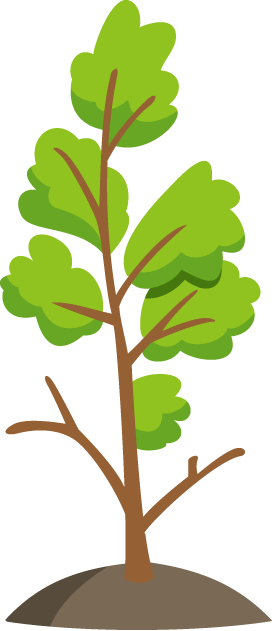 林業04-植林 イラスト