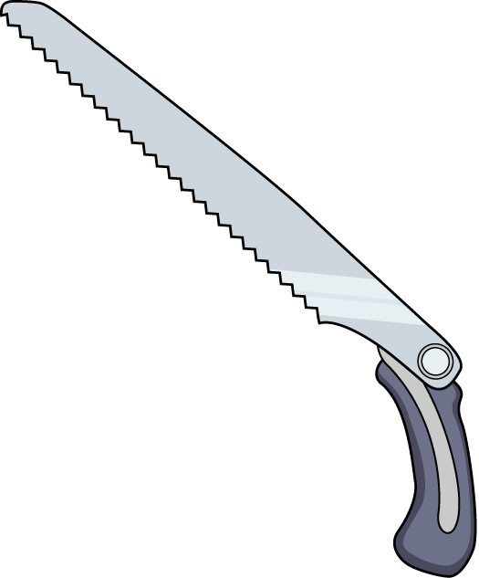 林業12-鋸 イラスト