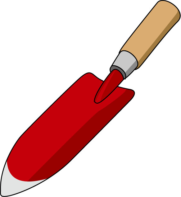 林業13-移植ごて イラスト