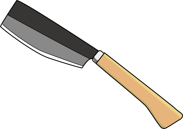 林業14-鉈 イラスト