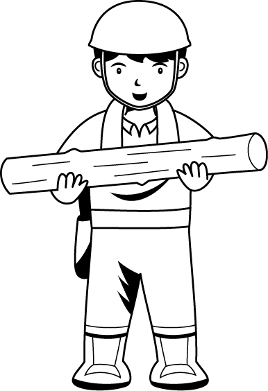 林業02-林業 イラスト