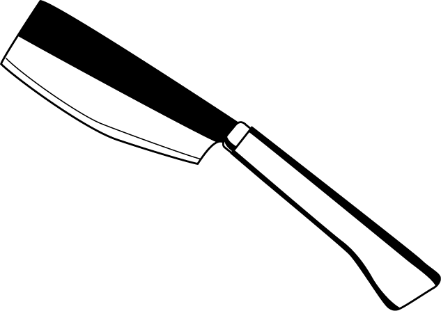 林業14-鉈 イラスト