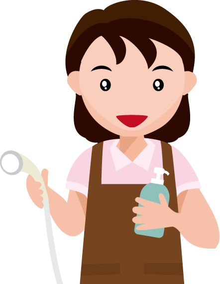 福祉06-入浴 イラスト