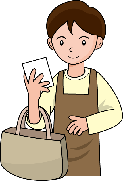 福祉26-買い物 イラスト